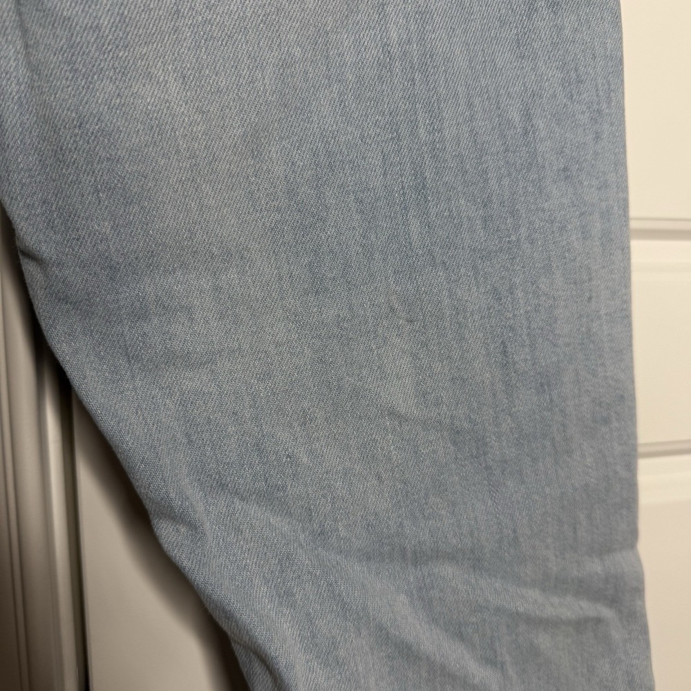 Closed Baylin High Rise Flare Jean Women's 29 (28/28.5) Light Blue Spliced Italy - Picture 8 of 11